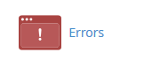 click on error